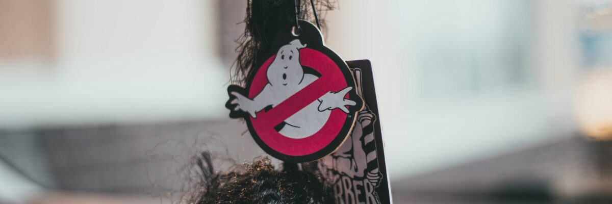 ghostbusters car air freshener